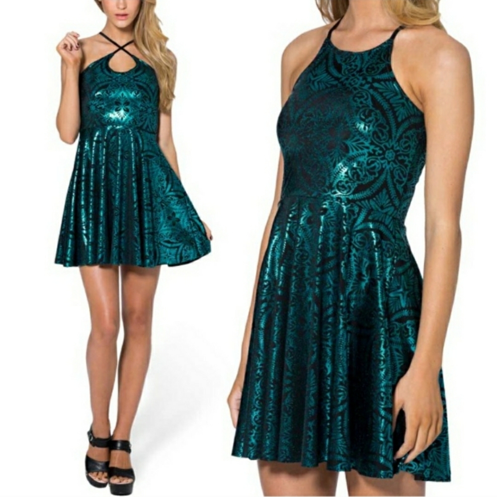 Blackmilk Geometric Teal Reversible size M